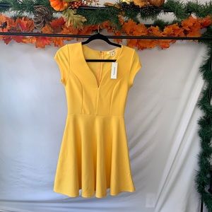 Yellow dress from Francescas, size XXS